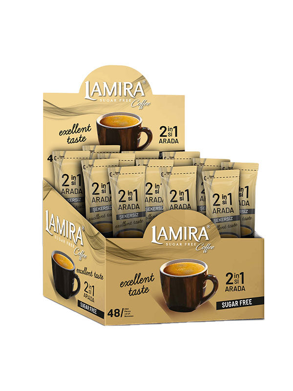 Lamira Kahve 2si1 Arada Şekersiz 12G (Kutu)