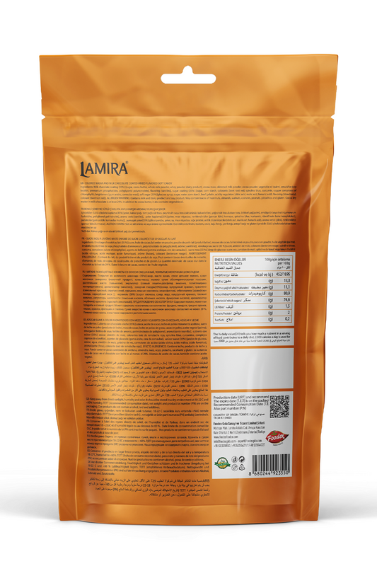 Lamira Çikolata Jelly Candy Balls Kaplamalı Jöle 120G