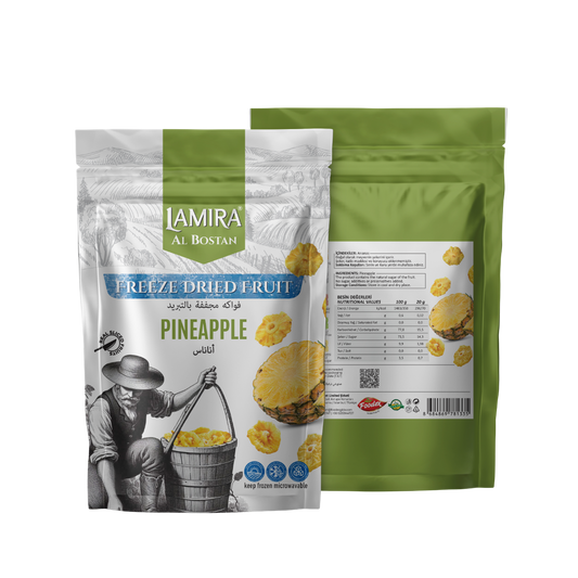 Lamira Al Bostan Dondurularak Kurutulmuş Ananas Meyve 20G