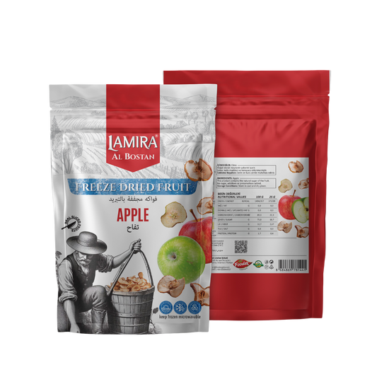 Lamira Al Bostan Dondurularak Kurutulmuş Elma Meyve 25G