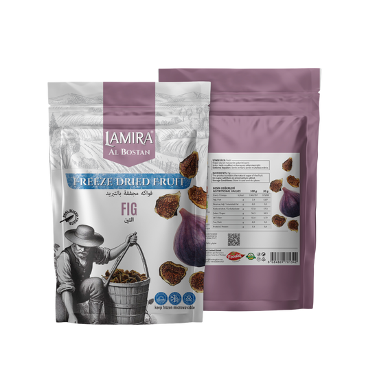 Lamira Al Bostan Dondurularak Kurutulmuş İncir Meyve 30G