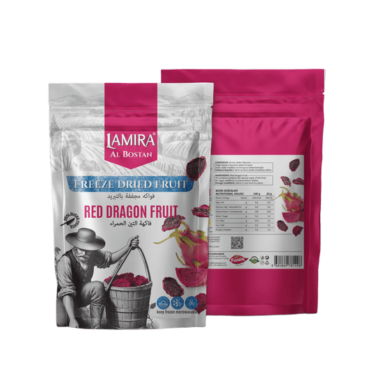 Lamira Al Bostan Dondurularak Kurutulmuş Kırmızı Ejder Meyve 20G