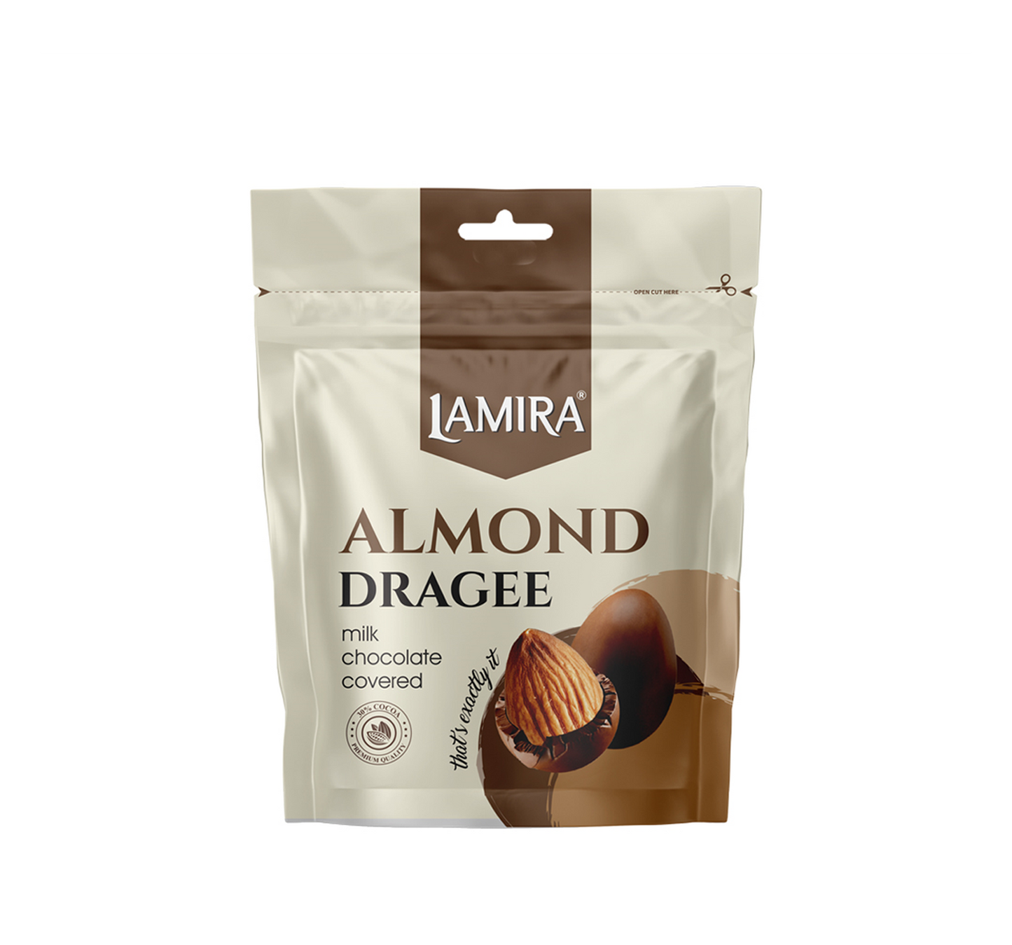 Lamira Sütlü Çikolata Kaplamalı Badem Draje 70G