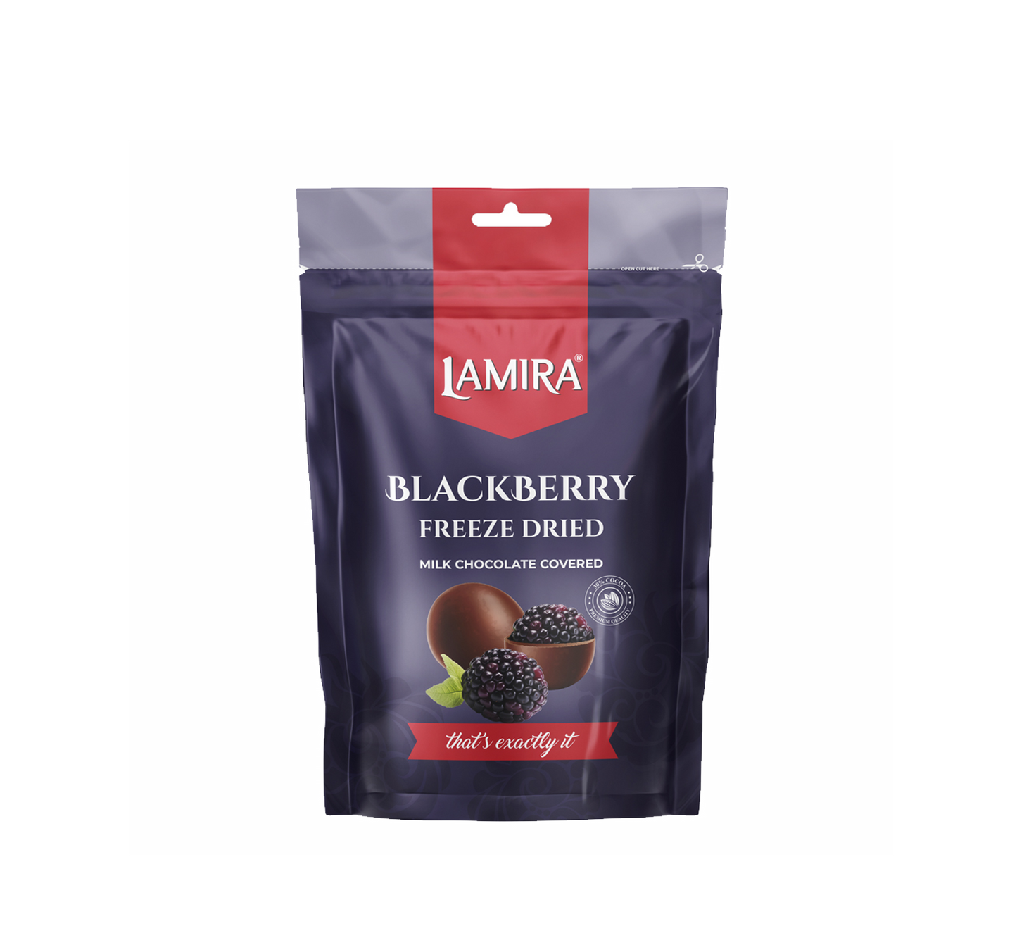 Lamira Freeze Dried Blackberry Milk Chocolate 80G