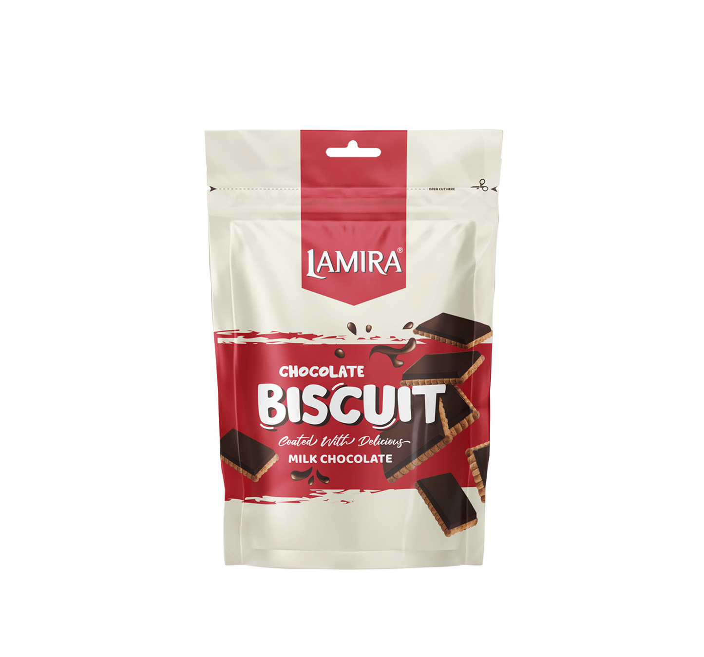 Lamira Sütlü Çikolatalı Petibör Bisküvi Draje 80G