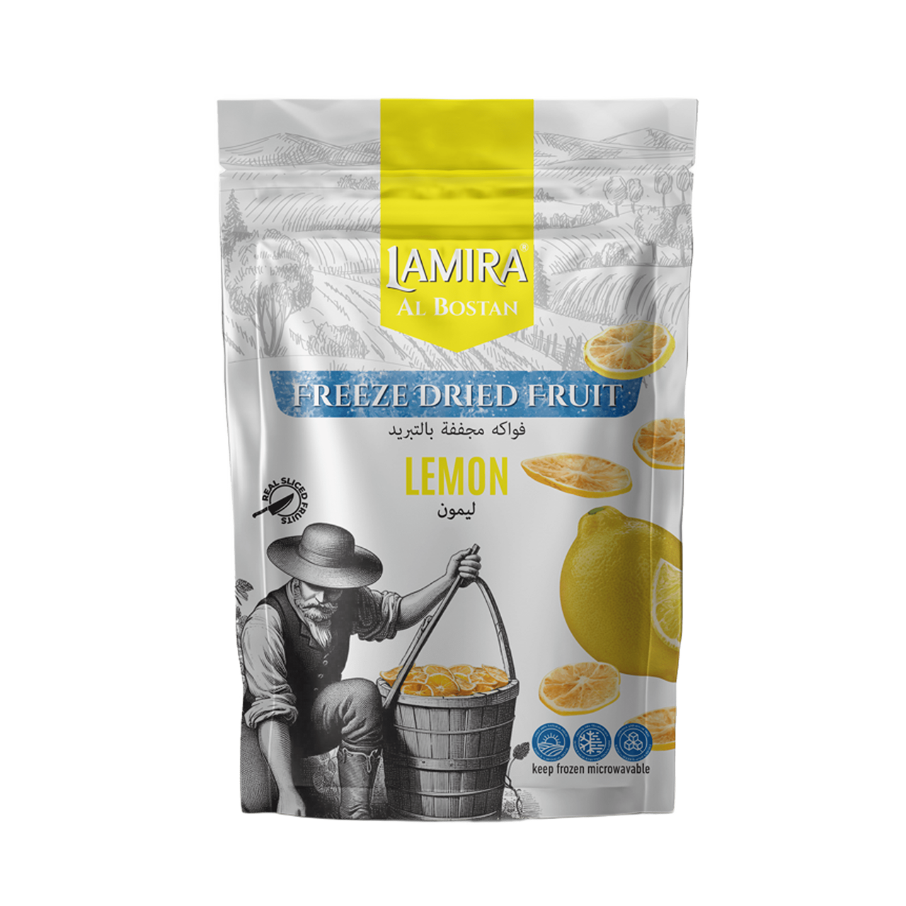 Lamira Al Bostan Dondurularak Kurutulmuş Limon Meyve 20G