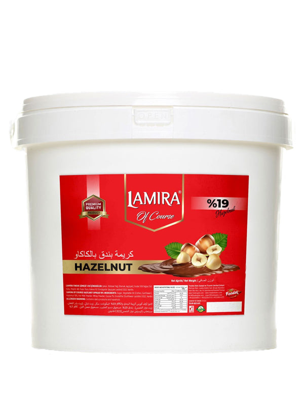 Lamira Ofcourse 19% Hazelnut Cream Chocolate 3000G
