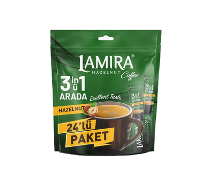 Lamira Hazelnut Coffee 3in1 18G*24pcs (Bag)