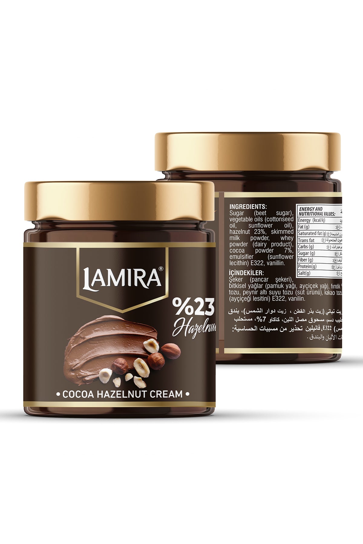 Lamira 23% Spreadable Cream Chocolate 200G 