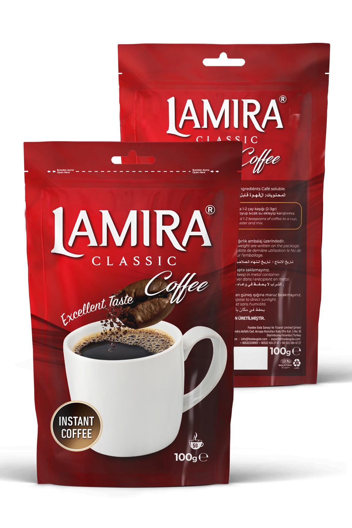 Lamira Classic Coffee Doypack 100G