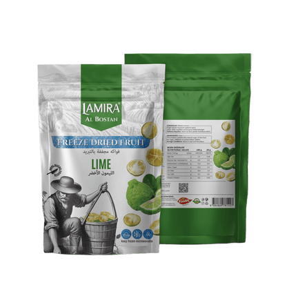 Lamira Al Bostan Dondurularak Kurutulmuş Yeşil Limon Meyve 20G