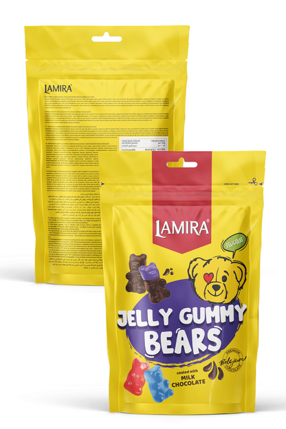 Lamira Bear Jöle Kaplamalı Çikolata 120G