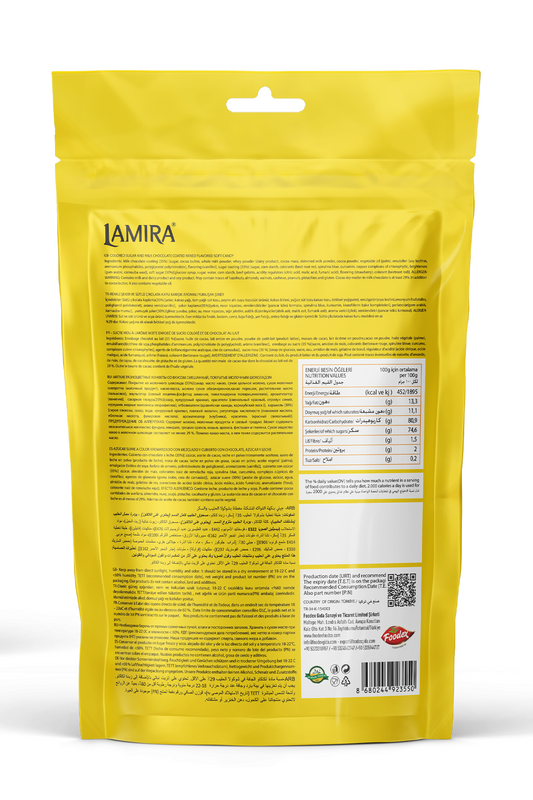 Lamira Bear Jöle Kaplamalı Çikolata 120G