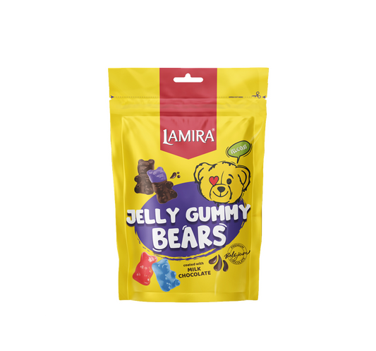 Lamira Bear Jöle Kaplamalı Çikolata 120G