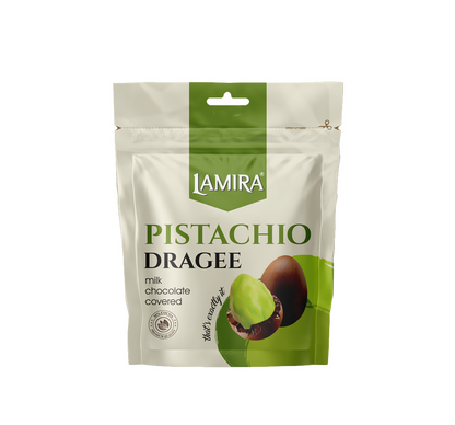 Lamira Fıstıklı Draje Kaplamalı Çikolata 70G