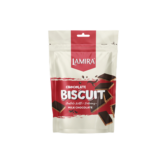 Lamira Sütlü Çikolatalı Petibör Bisküvi Draje 80G