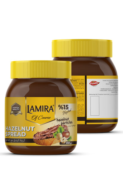 Lamira Ofcourse %15 Fındık Parçacıklı Krem Çikolata 350G