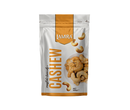 Lamira Kavrulmuş Tuzlu Kaju Fıstığı 200G