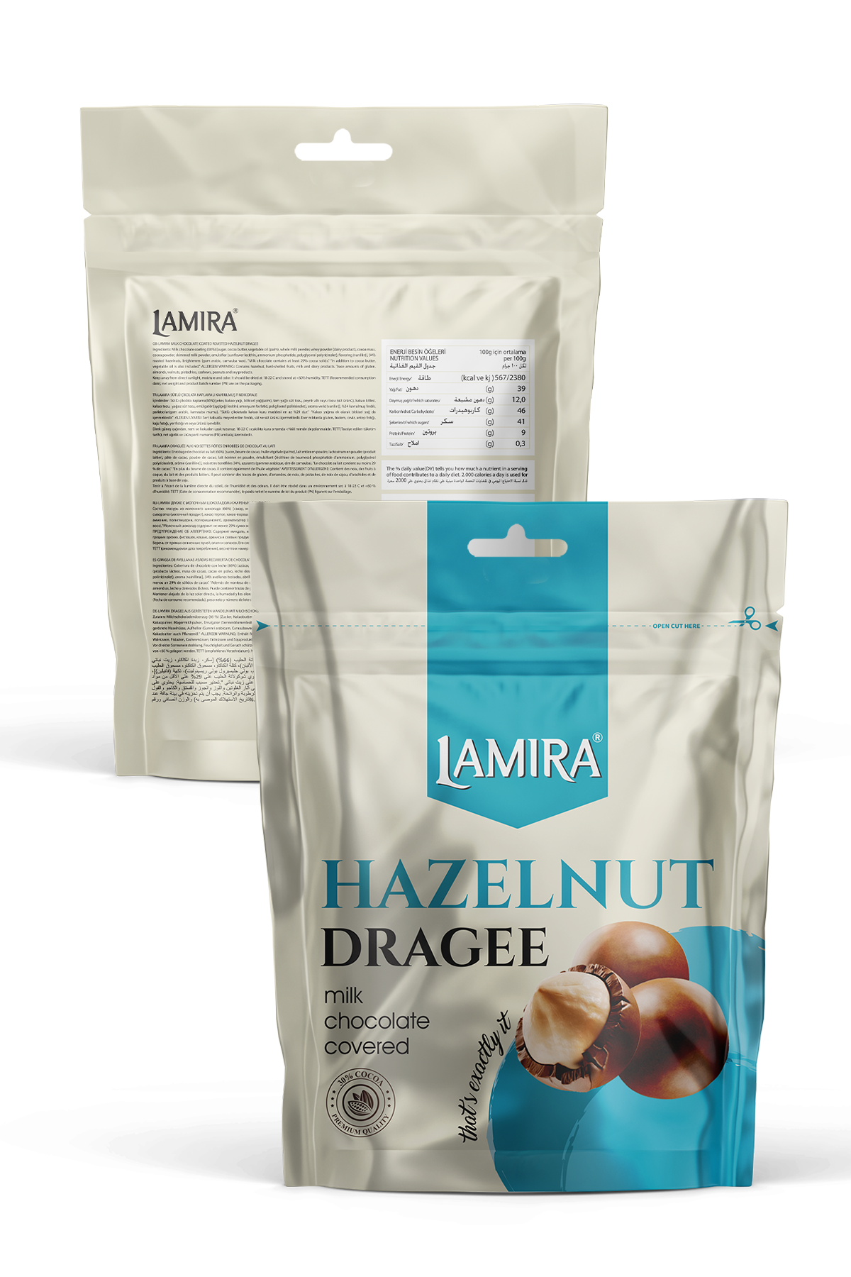 Lamira Fındık Draje Kaplamalı Çikolata 70G