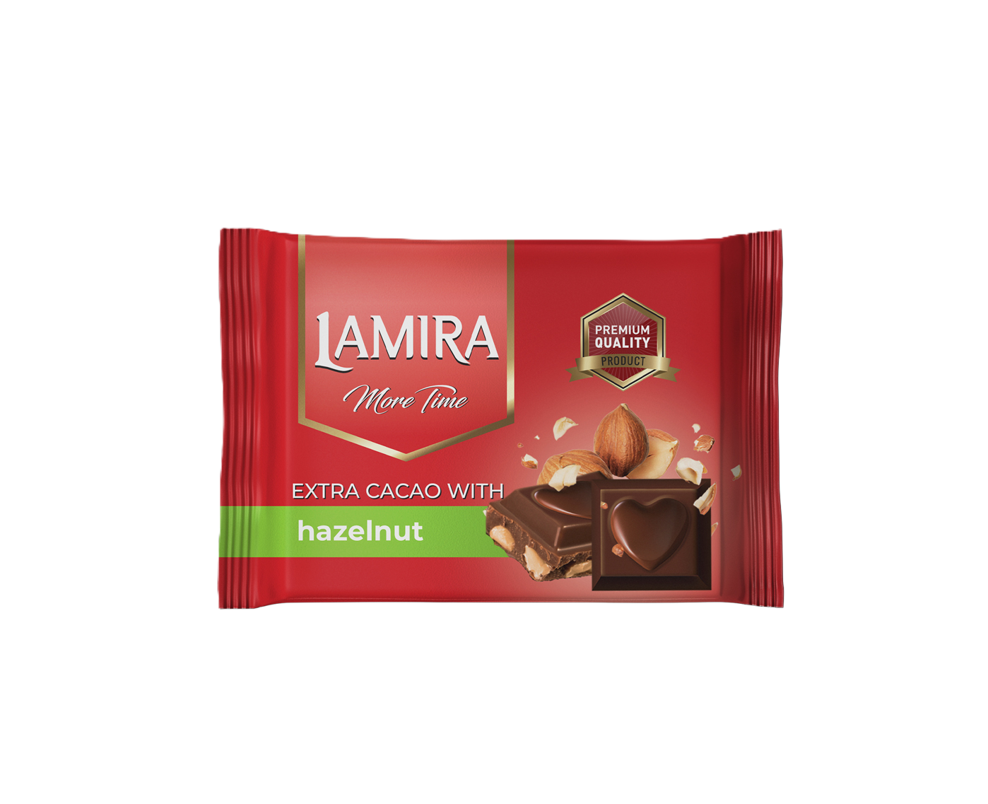 Lamira More Time Tablet Çikolata Kırmızı Ambalaj 40G*24