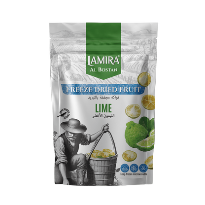 Lamira Al Bostan Dondurularak Kurutulmuş Yeşil Limon Meyve 20G