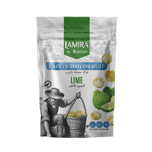 Lamira Al Bostan Dondurularak Kurutulmuş Yeşil Limon Meyve 20G
