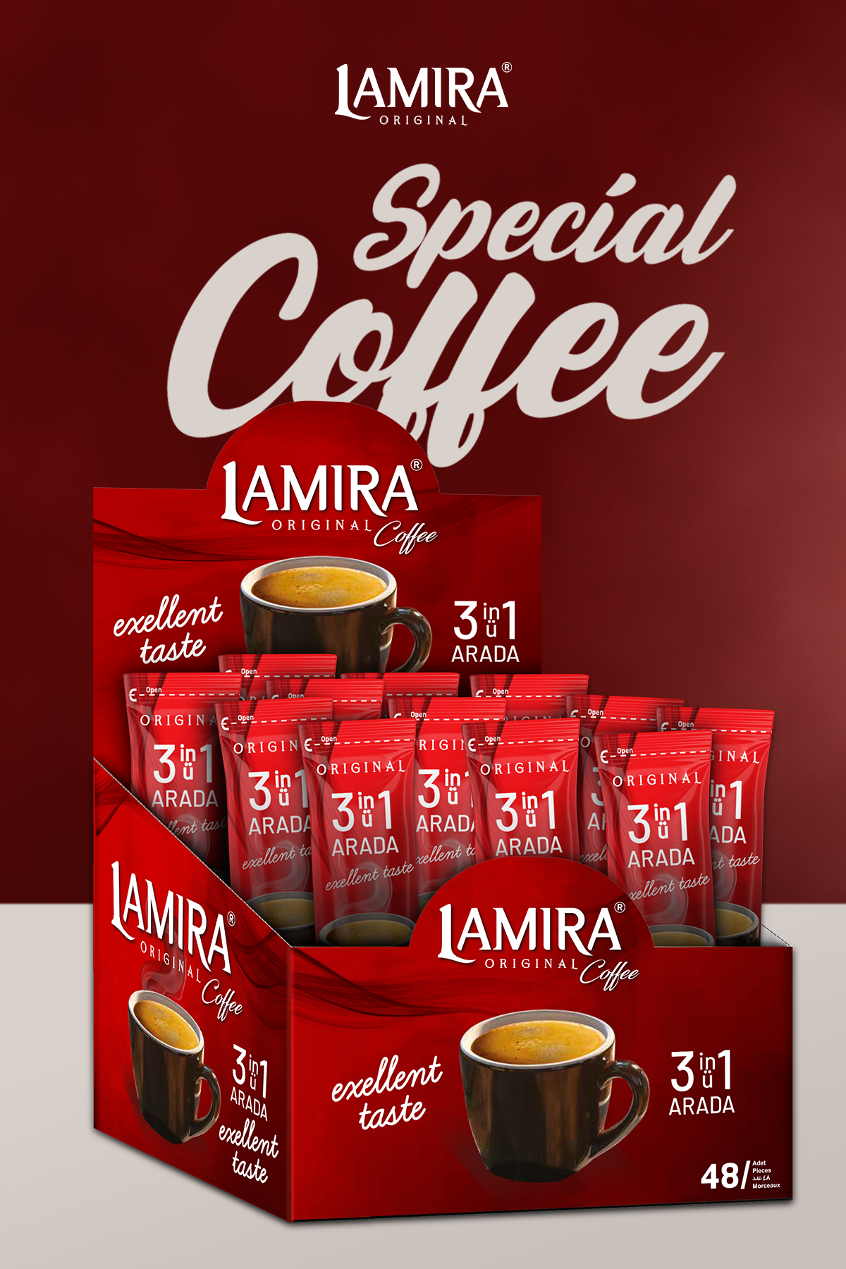 Lamira Original Coffee 3in1 18G (Box)